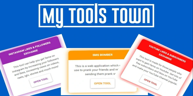 My Tools Town – Increase Like and Subscribers for Free 2022