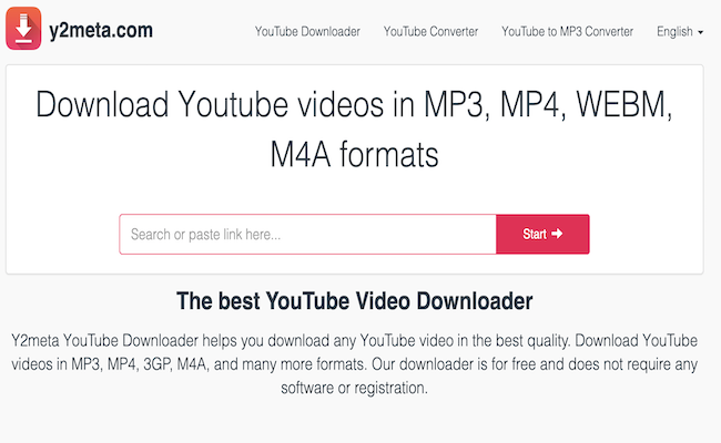Y2meta- YouTube Downloader – Download YouTube Videos in MP3, MP4, and 3GP